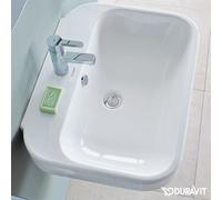 Duravit Happy D.2 lave-mains 0709500000 50 x 36 cm, blanc, avec trop - plein