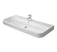 Duravit Happy D.2 meubles lavabo 2318120026 1200 mm, 2 trous de coulée, la terre, blanc