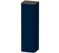 Duravit Happy D.2 Plus armoires mi-hautes, 400x1336x360 mm, 1 porte, charnières à droite, HP1261R9898, Couleur: Laque mat soyeuse bleu nuit