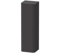 Duravit Happy D.2 Plus armoires mi-hautes, 400x1336x360 mm, 1 porte, charnières à gauche, HP1261L8080, Couleur: Décor graphite super mat