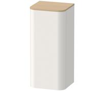 Duravit Happy D.2 Plus armoires mi-hautes, 400x880x360 mm, 1 porte, charnières à droite, HP1260R3939, Couleur: Laque mate en soie Nordic White