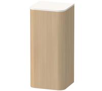Duravit Happy D.2 Plus armoires mi-hautes, 400x880x360 mm, 1 porte, charnières à droite, HP1260R7171, Couleur: Placage chêne méditerranéen en bois véritable