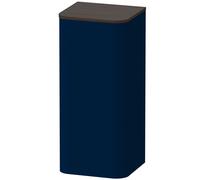 Duravit Happy D.2 Plus armoires mi-hautes, 400x880x360 mm, 1 porte, charnières à droite, HP1260R9898, Couleur: Laque mat soyeuse bleu nuit