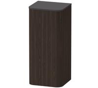 Duravit Happy D.2 Plus armoires mi-hautes, 400x880x360 mm, 1 porte, charnières à gauche, HP1260L6969, Couleur: Noyer brossé Placage bois véritable