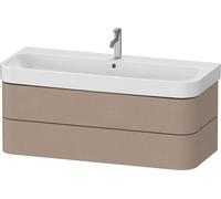 Duravit Happy D.2 Plus bâti-support pour lavabo suspendu, 1175x490mm, 2 tiroirs, HP4389075750000