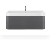 Duravit Happy D.2 Plus bâti-support pour lavabo suspendu, 1175x490mm, 2 tiroirs, HP4389080800000