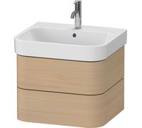 Duravit Happy D.2 Plus bâti-support pour lavabo suspendu, 575x490mm, 2 tiroirs, HP4385071710000