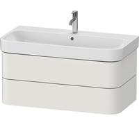 Duravit Happy D.2 Plus bâti-support pour lavabo suspendu, 975x490mm, 2 tiroirs, HP4388039390000