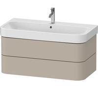 Duravit Happy D.2 Plus bâti-support pour lavabo suspendu, 975x490mm, 2 tiroirs, HP4388060600000