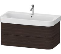 Duravit Happy D.2 Plus bâti-support pour lavabo suspendu, 975x490mm, 2 tiroirs, HP4388069690000