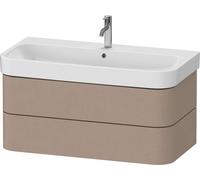 Duravit Happy D.2 Plus bâti-support pour lavabo suspendu, 975x490mm, 2 tiroirs, HP4388075750000