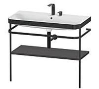 Duravit Happy D.2 Lavabo avec support, HP4738E8080, c-bonded