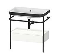 Duravit Happy D.2 Lavabo avec support, 1 tiroir, HP4742N3636, c-bonded