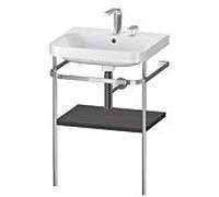 Duravit Happy D.2 Lavabo avec support, HP4835E8080, c-shaped