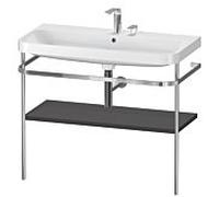 Duravit Happy D.2 Lavabo avec support, HP4838E8080, c-shaped