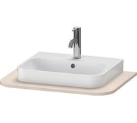 Duravit Happy D.2 Plus Console HP031B, 650x480 mm, 1 découpe, pour lavabo HP4940, HP4960, HP031B08383