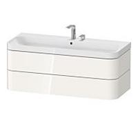 Duravit Happy D.2 lavabo avec meuble 117.5 cm blanche HP4349E22220000