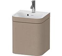 Duravit Duravit Meuble sous lavabo Happy D.2 Plus 40x36cm, 1 porte, raccord gauche, avec vidage, lin Quantité:1
