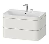Duravit Lavabo avec meuble Happy D.2 HP4637E3939 77,5 cm blanc