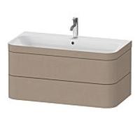 Duravit Happy D.2 Meuble avec vasque, 2 tiroirs, HP4638O7575, c-bonded