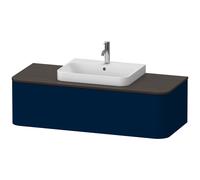 Duravit Happy D.2 Plus Meuble sous-lavabo sur console suspendu, 1300x550 mm, 1 tiroir, pour vasque à poser Position centrale, HP4942M9898