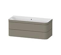 Duravit Happy D.2 Meuble avec vasque, 2 tiroirs, HP4639N92920000, c-bonded