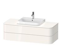 Duravit Happy D.2 Plus Meuble sous-vasque sur console suspendu, 1300x550 mm, 2 tiroirs, pour lavabo pour meuble, HP496202222