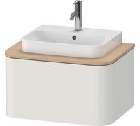 Duravit Happy D.2 Plus Meuble sous-vasque sur console suspendu, 650x480 mm, 1 tiroir, pour vasque à poser, HP4940039390010