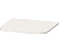 Duravit Happy D.2 Plus - Plaque de couverture pour armoire, blanc brillant HP030002222