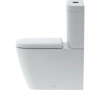 Duravit Happy D.2 citerne connecteur 09341000051 en bas à gauche, blanc, Wondergliss