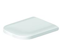 Duravit Happy D.2 siège WC 0064590000 avec WC Happy D.2 , blanc, charnières Inox