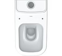 Duravit Happy D.2 support washdown WC sortie pour 2134090000 Vario ensemble de connexion, blanc
