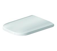 Duravit WC Happy D.2 0064690099 à fermeture amortie Inox blanc