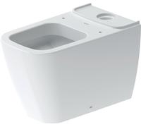 Duravit Happy D.2 support washdown WC sortie pour 2134090000 Vario ensemble de connexion, blanc