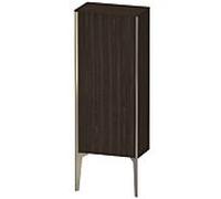 XViu Duravit 40x24x89cm de XV1305LB169 haute armoire, champagne mat, porte à gauche, noyer brossé