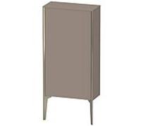 Duravit haut moyen XViu XV1306RB143 50x24x89cm, champagne mat, porte à droite, basalte mat