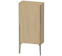 XViu Duravit 50x24x89cm de XV1306RB171 haute armoire, champagne mat, porte à droite, le chêne méditerranéen