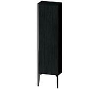 Duravit haut moyen XViu XV1315RB216 40x24x133cm, noir mat, porte à droite, chêne noir