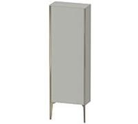 Duravit haut moyen XViu XV1316LB107 50x24x133cm, champagne mat, porte à gauche, gris béton mat