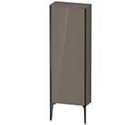 Duravit haut moyen XViu XV1316RB289 50x133x24cm, 2000 , noir mat, butée à droite, gris flanelle brillant