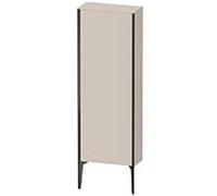 Duravit haut moyen XViu XV1316RB291 50x133x24cm, 2000 , noir mat, butée à droite, taupe mat