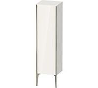 Duravit haut moyen XViu XV1325LB122 40x36x133cm, champagne mat, porte à gauche, blanc brillant