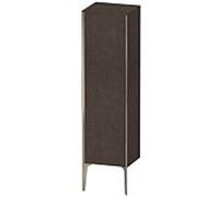 Duravit haut moyen XViu XV1325RB172 40x36x133cm, champagne mat, porte à droite, chêne foncé brossé