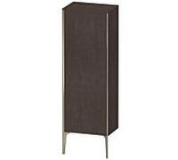 Duravit haut moyen XViu XV1326LB172 50x36x133cm, champagne mat, porte à gauche, chêne foncé brossé