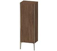 Duravit haut moyen XViu XV1326RB121 50x36x133cm, champagne mat, porte à droite, noyer foncé