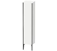Duravit haut XViu XV1335RB218 40x36x177cm, noir mat, porte à droite, blanc mat