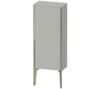 Duravit hauteur XViu XV1305RB107 40x24x89cm, champagne mat, porte à droite, gris béton mat