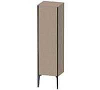 Duravit hauteur XViu XV1325LB275 40x36x133cm, noir mat, porte à gauche, lin