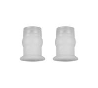 Duravit Jeu de chevilles en plastique pour fixations d'abattant WC, 0050500000,