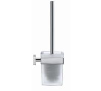 Duravit Brosse WC Karree 0099571000 – chrome, verre dépoli, montage mural